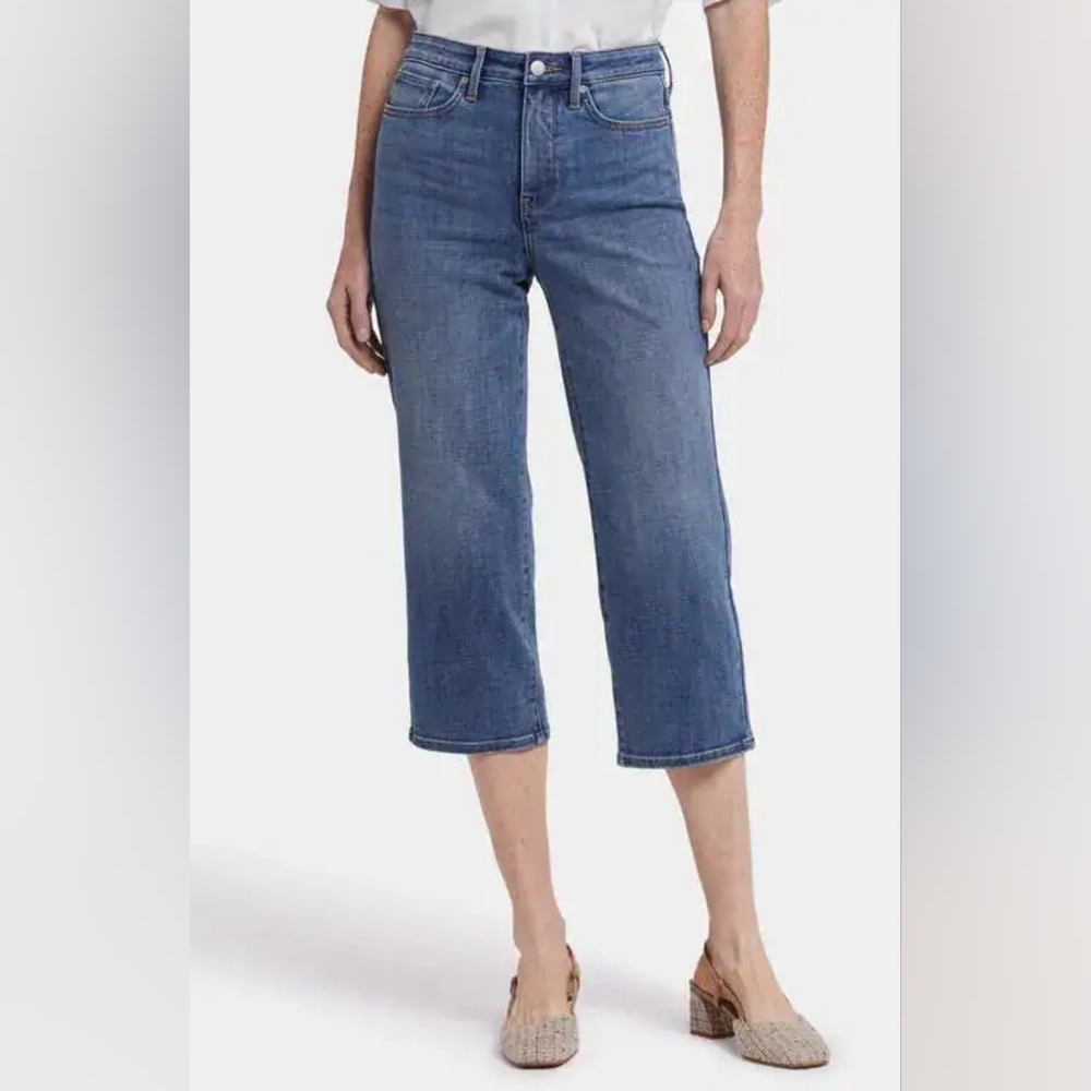 NYDJ Cropped Blue Jeans for Women